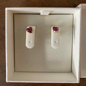 Swarovski Heart Stud Earrings | Never Worn | In Perfect Condition